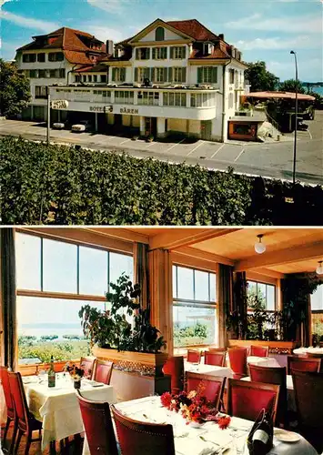 AK / Ansichtskarte  Twann_BE Hotel Restaurant Baeren Gastraum 