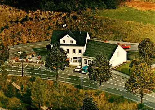 AK / Ansichtskarte  Gemuenden_Daun Gasthaus zu den Maaren Fliegeraufnahme Gemuenden Daun