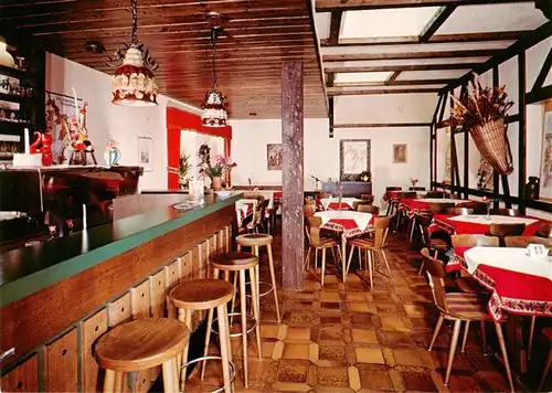 AK / Ansichtskarte  Zeltingen-Rachtig_Mosel Speiserestaurant Zeltinger Hof Gaststube Bar 