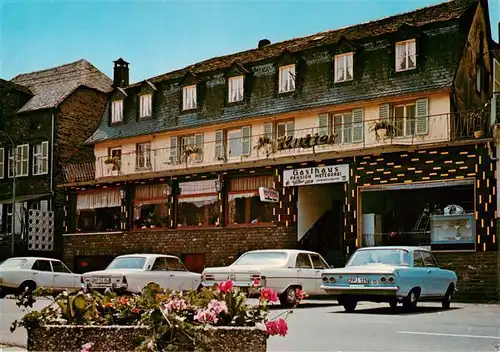 AK / Ansichtskarte  Bremm_Mosel Gasthaus Pension Metzgerei Karl Hutter Bremm Mosel