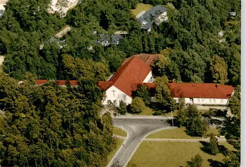 AK / Ansichtskarte  Espelkamp Martins Kirche Fliegeraufnahme Espelkamp