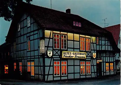 AK / Ansichtskarte  Iburg_Bad Altes Gasthaus Fischer Eymann Iburg_Bad