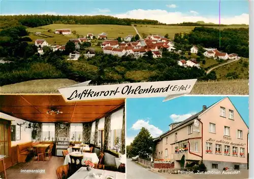 AK / Ansichtskarte 73893234 Ohlenhard Panorama Innenansicht Pension Zur schoenen Aussicht Ohlenhard