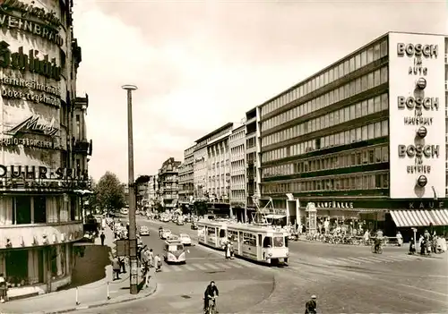 AK / Ansichtskarte 73893304 Strassenbahn_Tramway-- Koeln am Rhein Hohenzollernring 