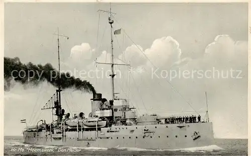 AK / Ansichtskarte  Schiffe_Oceanliner Ms Heemskerk Den Helder 