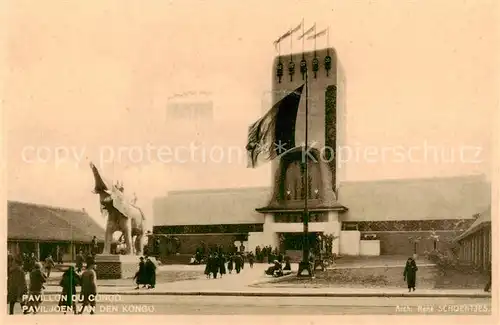 AK / Ansichtskarte  Exposition_Bruxelles_1935 Pavillon du Congo Exposition_Bruxelles_1935