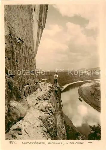 AK / Ansichtskarte  Foto_Hahn_Nr. 2248 Elbsansteingebirge Basteinwaende Rahm Hanke Foto_Hahn_Nr.