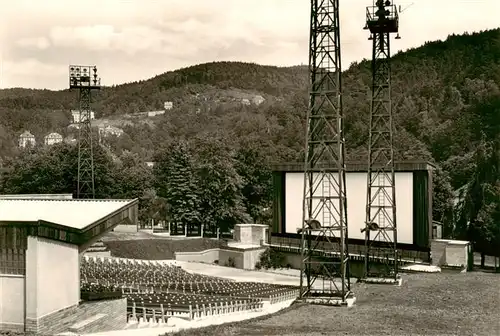 AK / Ansichtskarte 73893427 Karlovy_Vary_Karlsbad Freilichtkino Schauplatz der Internationalen Filmfestspiele 