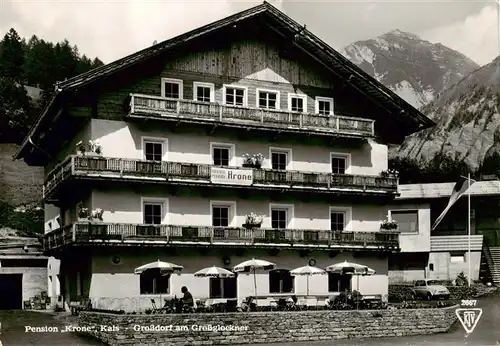 AK / Ansichtskarte  Kals-Lesach_Grossglockner_Tirol_AT Pension Krone 