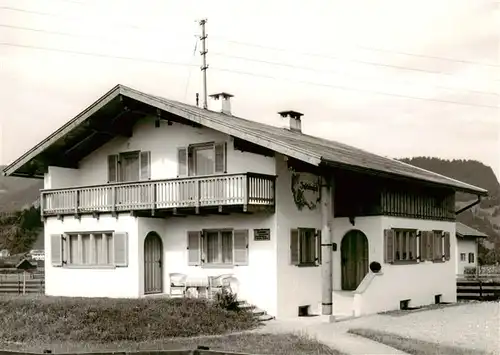 AK / Ansichtskarte 73893448 Oberstdorf Haus Willy Fischer Oberstdorf