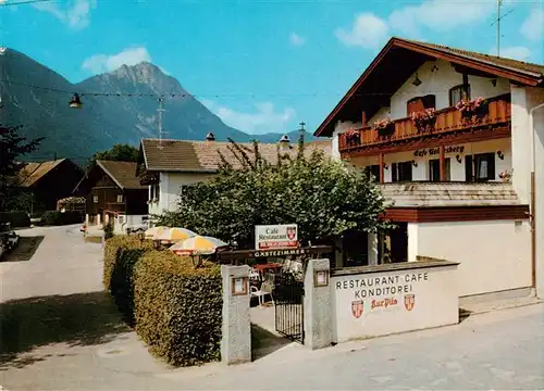 AK / Ansichtskarte  Piding Restaurant Cafe Konditorei Untersberg Piding