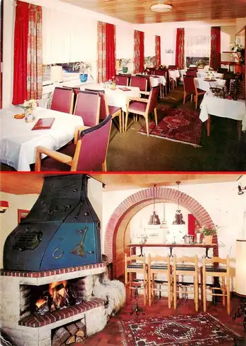 AK / Ansichtskarte 73893487 Laubach_Hessen Cafe Goebel Restaurant Kamizimmer Laubach Hessen