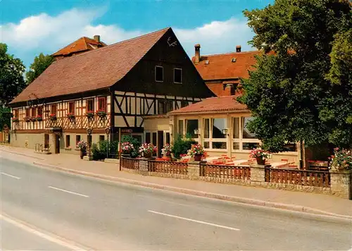 AK / Ansichtskarte  Muensterschwarzach Gasthaus Zum Benediktiner Muensterschwarzach