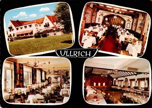 AK / Ansichtskarte 73893501 Elfershausen_Bad_Kissingen_Unterfranken Gaestehaus Ullrich Gastraeume Festsaal 