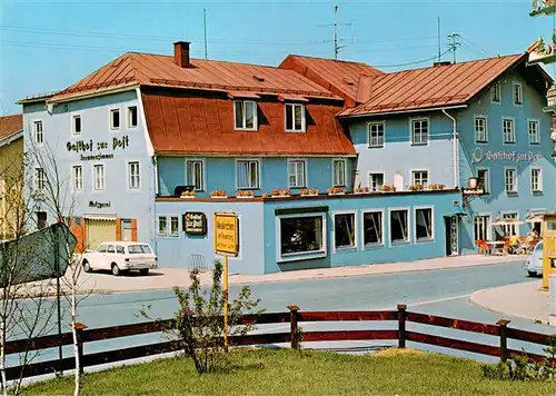 AK / Ansichtskarte  Neukirchen_Teisenberg Gasthof zur Post Neukirchen Teisenberg