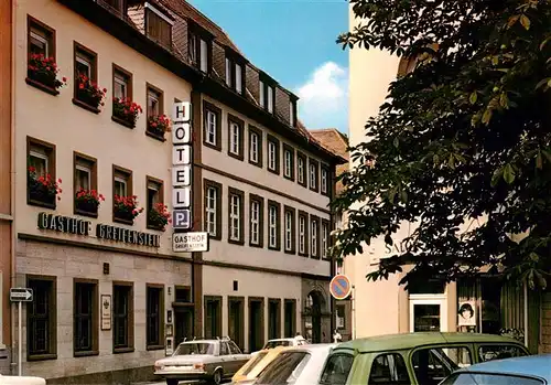 AK / Ansichtskarte 73893561 Wuerzburg_Bayern Hotel Gasthof Greifenstein 