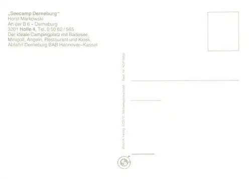 AK / Ansichtskarte  Holle_Hildesheim Campingplatz Seecamp Derneburg Badesee Minigolfplatz Kinderspielplatz Verkaufsraum Holle_Hildesheim