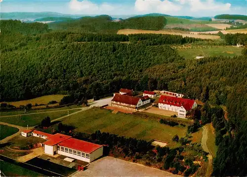 AK / Ansichtskarte 73893616 Hachen_Sauerland Jugendbildungsstaette des Landessportbundes NRW Fliegeraufnahme Hachen_Sauerland