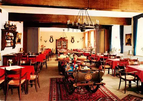 AK / Ansichtskarte 73893625 Lavesum Wildpark Restaurant Ketteler Hof Gastraum Lavesum