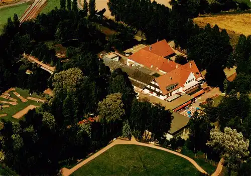 AK / Ansichtskarte  Preussisch-Oldendorf Kurhaus Holsing Fliegeraufnahme 