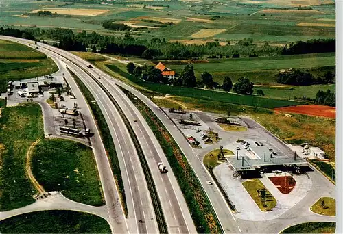 AK / Ansichtskarte 73893651 Autobahn Bundesautobahntankestelle Raststaette JURA Ost seite 