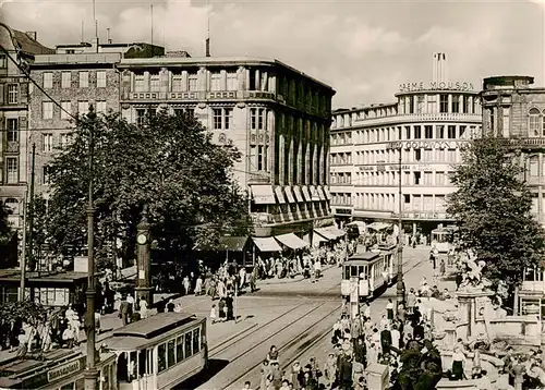 AK / Ansichtskarte  Strassenbahn_Tramway-- Corneliusplatz 