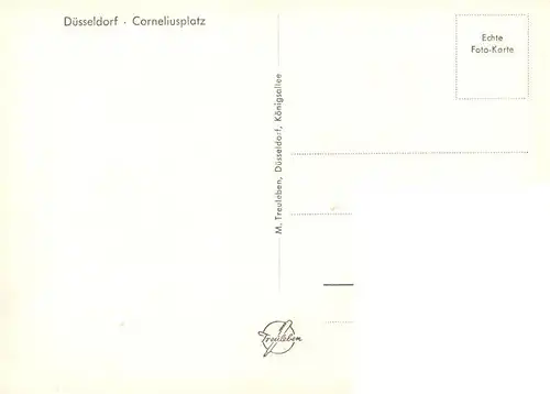 AK / Ansichtskarte  Strassenbahn_Tramway-- Corneliusplatz 