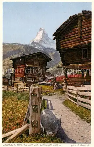 AK / Ansichtskarte  Foto_Gaberell_J._Nr. 11245 Zermatt Foto_Gaberell_J._Nr.