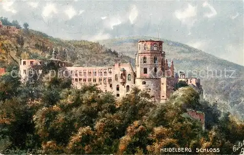 AK / Ansichtskarte  Verlag_Tucks_Oilette_Serie_Nr. 610 Heidelberg Schloss 