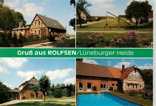 AK / Ansichtskarte 73893900 Rolfsen Lueneburger Heide Gasthaus Katerberg EDEKA Markt Alich  Rolfsen