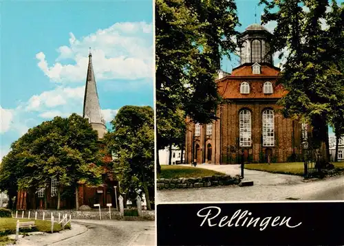 AK / Ansichtskarte 73893914 Rellingen Kirchen Rellingen