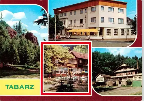 AK / Ansichtskarte 73893934 Tabarz_Bad_Tabarz Am Aschenberg HO Hotel Tabarzer Hof HOG Massemuehle im Lauchagrund Schweizerhaus im Lauchagrund 
