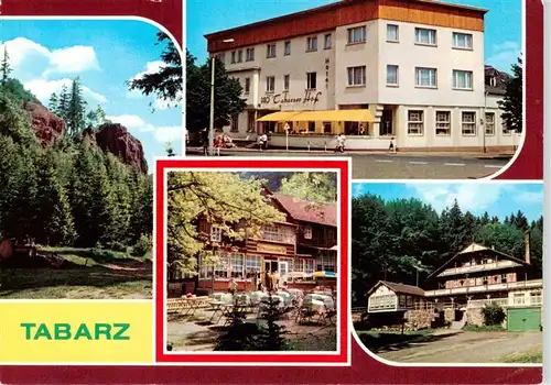 AK / Ansichtskarte  Tabarz_Bad_Tabarz Am Aschenberg HO Hotel Tabarzer Hof HOG Massemuehle im Lauchagrund Schweizerhaus im Lauchagrund 