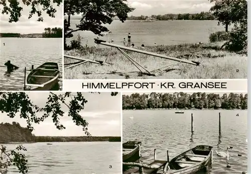 AK / Ansichtskarte 73893951 Himmelpfort Sidowsee Stolpsee Moderfitzsee Haussee Himmelpfort