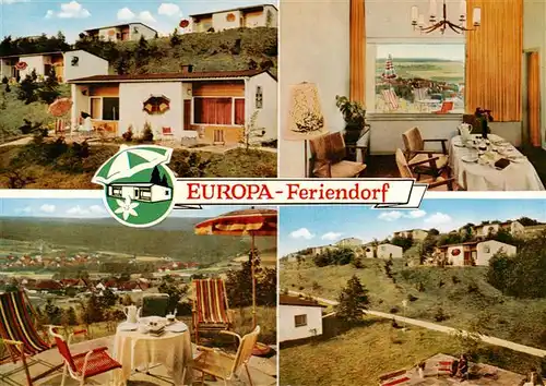 AK / Ansichtskarte 73893984 Husen_Bueren Europa Feriendorf Bungalows Terrasse Appartement Husen Bueren