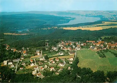 AK / Ansichtskarte  Voellinghausen_Moehnesee Fliegeraufnahme Voellinghausen Moehnesee