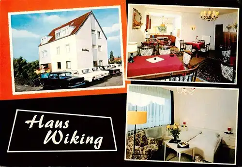 AK / Ansichtskarte 73894056 Timmendorf__Timmendorfer_Strand Haus Wiking Gaststube Gaestezimmer 