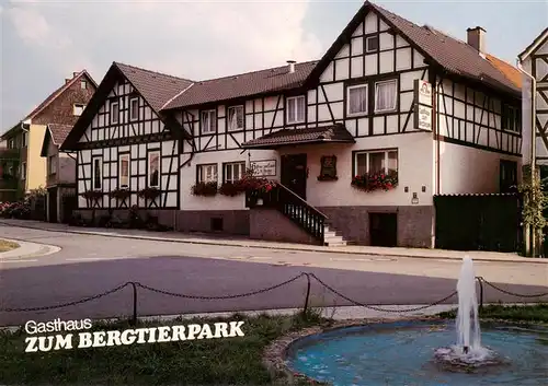 AK / Ansichtskarte 73894094 Erlenbach__Fuerth Gasthaus Zum Bergtierpark 