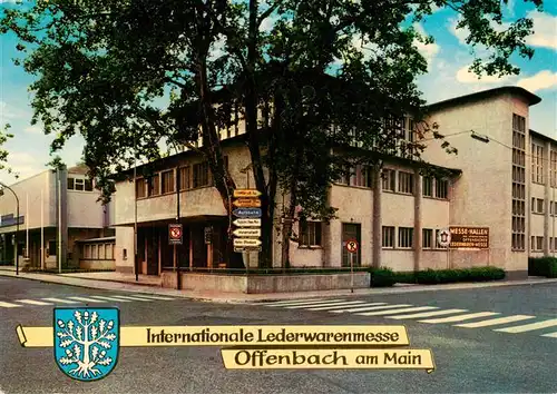 AK / Ansichtskarte 73894108 Offenbach__Main Internationale Lederwarenmesse Messe Hallen 
