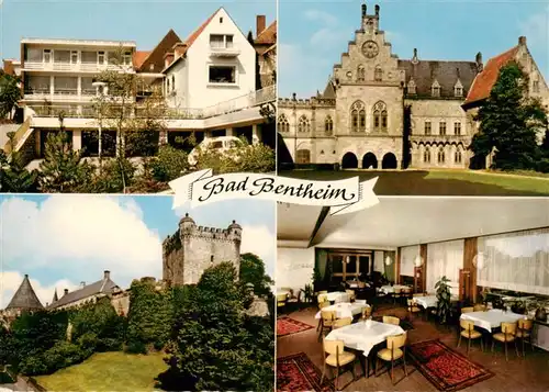 AK / Ansichtskarte  Bad_Bentheim Hotel Grossfeld Café Restaurant Schloss Bad_Bentheim