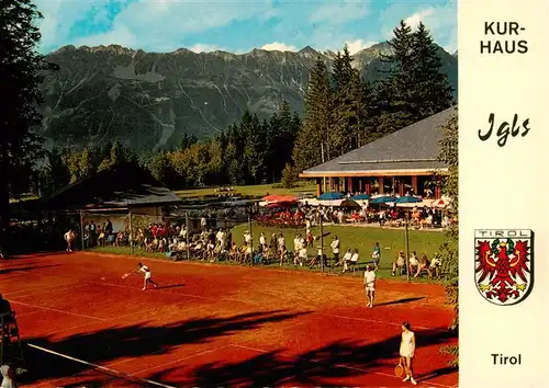 AK / Ansichtskarte  Igls_Tirol_AT Kurhaus Tennisplaetze 