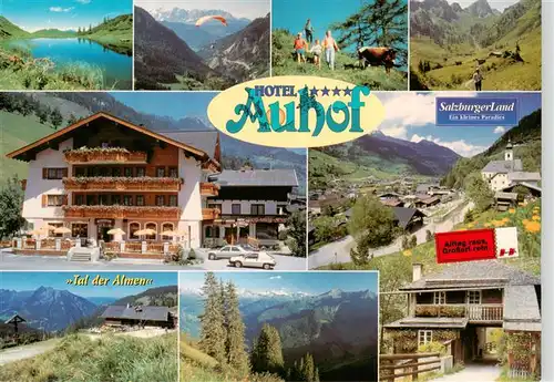 AK / Ansichtskarte 73894223 Grossarl_AT Hotel Auhof Landschaftspanorama Tal der Almen Alpen 