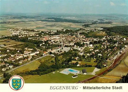 AK / Ansichtskarte  Eggenburg_Niederoesterreich_AT Panorama Mittelalterliche Stadt 