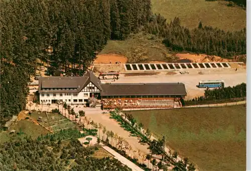 AK / Ansichtskarte  Oberhundem Waldhaus Hirschgehege Hotel Restaurant Café Hochwildschutzpark Rothaargebirge Oberhundem