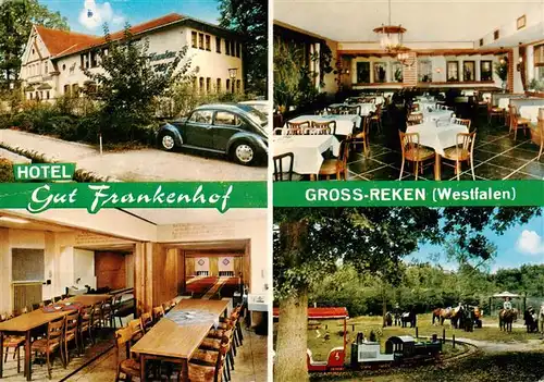 AK / Ansichtskarte  Gross-Reken Hotel Gut Frankenhof Gastraeume Park 