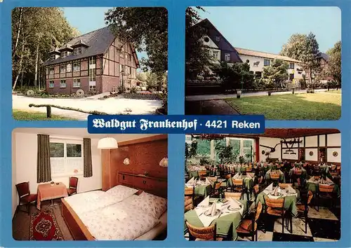 AK / Ansichtskarte 73894299 Reken Hotel Waldgut Frankenhof Gaestezimmer Gastraum Reken