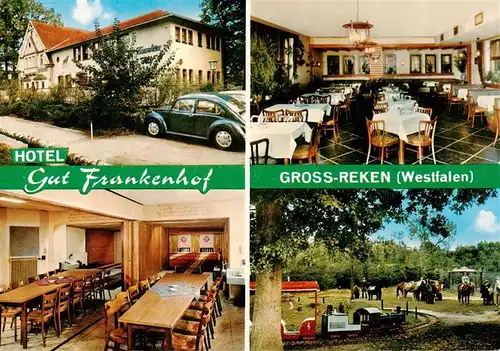 AK / Ansichtskarte 73894302 Gross-Reken Hotel Gut Frankenhof Gastraeume Park 
