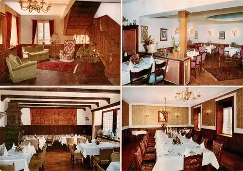 AK / Ansichtskarte  Altenberg__Osterzgebirge Hotel Altenberger Hof Gastraeume 