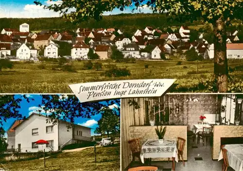 AK / Ansichtskarte 73894368 Dorndorf_Westerwald Panorama Pension Inge Lahnstein Dorndorf_Westerwald
