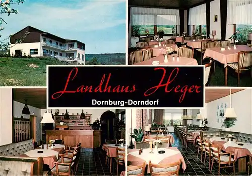 AK / Ansichtskarte 73894369 Dorndorf_Westerwald Landhaus Heger Gastraeume Dorndorf_Westerwald